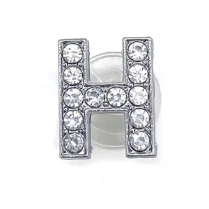 DIY Shoe Charms A-Z 0-9 10mm Letter Sandal Charms Boot Accessory for Women Charms for Girls