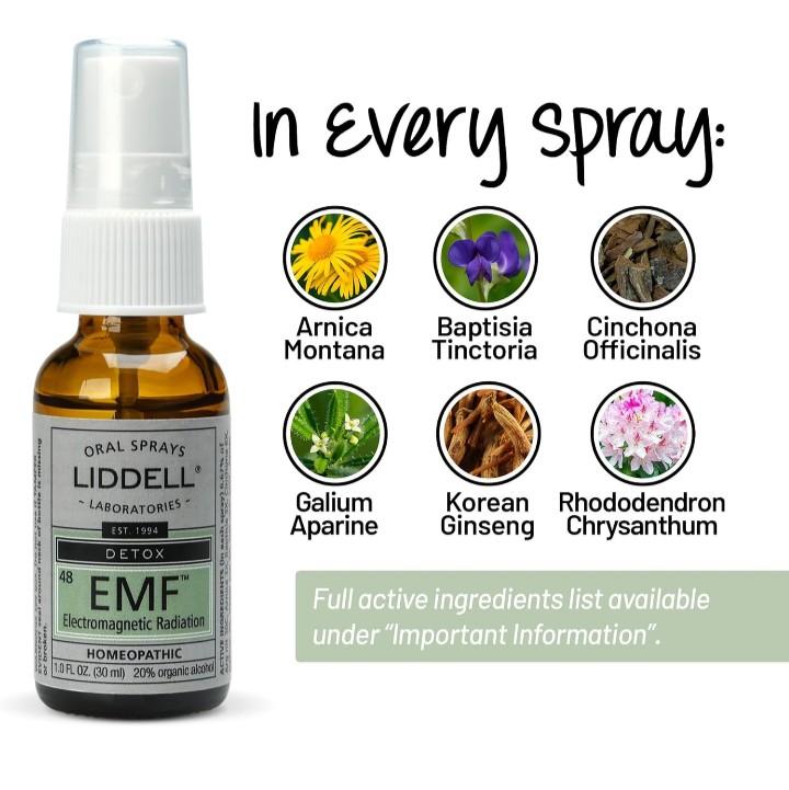 Detox for magnetic EMF and radiation exposure Supplement Spray Dietary Naturals Healthcare Fitness Edible Optimum