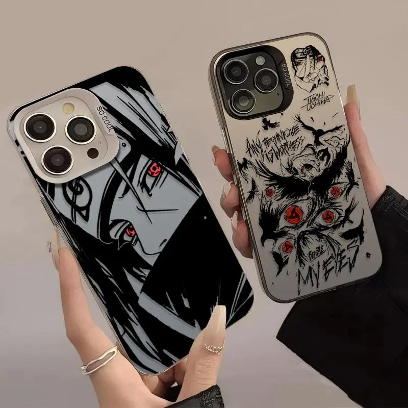 Customized Soft Anime Uchiha Itachi Silicone Cellphone Casing - Shockproof Protective Phone Cover, TPU Smartphone Shell Cellphone Accessory for iPhone 17,16,15,14,13,12,11 Pro,ProMax,Plus (Ideal for Anime Fans)