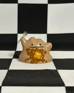 Pancake Mimic Blob Figurine | Cute Figurine Collectible