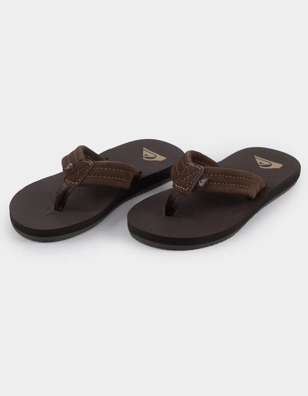 QUIKSILVER Carver Suede Core Boys Flip Flops