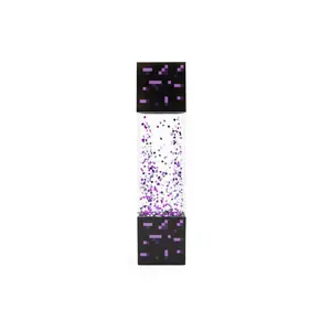 Minecraft Multi-Nether Portal Glitter Motion Light | 12 Inches Tall