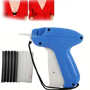 Quick Clothing Fixer, Consulbefor Sewing Machine, Quilt Tacking Gun, Micro Stitch Gun, Mini Stitch Hemming Gun, 1 Tag Gun & 6 Needles, Sewing Supplies Crafts