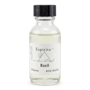 Espiritu Basil Anointing Oil – 1oz for Wealth, Abundance & Ritual Use