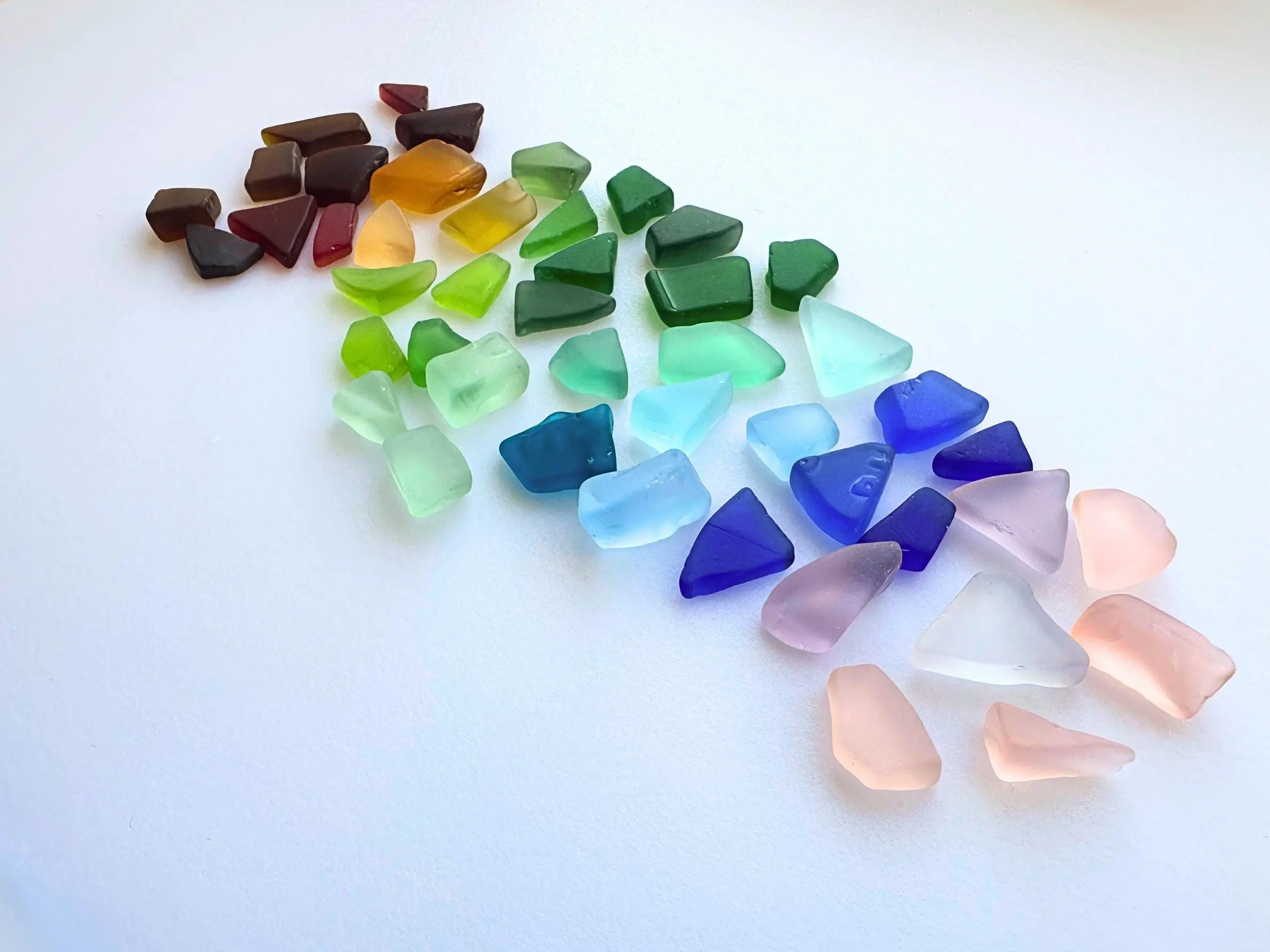 Small Sea Glass Mix – Colorful Tumbled Pieces for Crafts & Jewelry