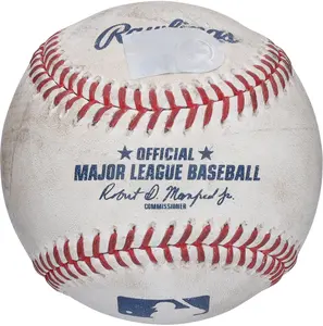 DJ LeMahieu New York Yankees Game-Used Baseball vs. Texas Rangers on May 21, 2025 - RBI Groundout - Fanatics Authentic Certified