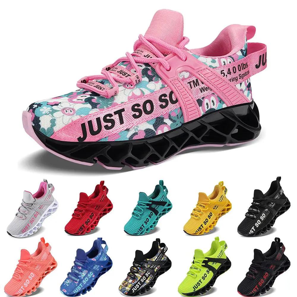 Boys & Girls Shoes Kids Sneakers Running Tennis Athletic Walking Shoes Trail Shoes Non-Slip Jogging Shoe