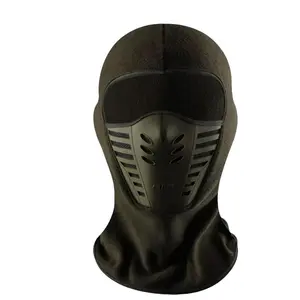 Winter Fleece Windproof Face Mask, Ski Balaclava, Full Coverage Design with Breathable Holes, Head Neck Protection for Skiing Motorcycle Cold Weather Outdoor Sports