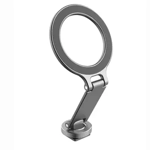 Magnetic Magsafe Phone Mount Folding Cold Shoe Metal Mobile Holder Horizontal Vertical Shooting for Camera Hot Monitor Tripod