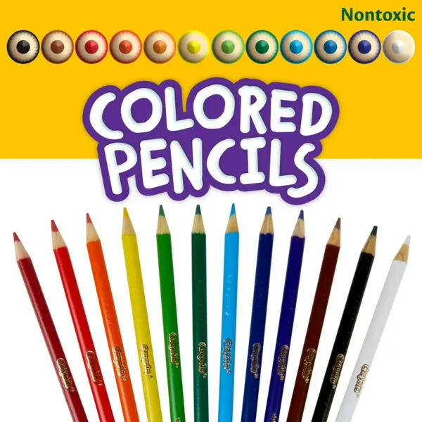 Crayola 12ct (Pack of 3) Pre-Sharpened Colored Pencils, Kids School Supplies, Art Classroom Must Haves for Teachers, Coloring Gift Ages 5+