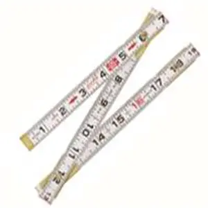 212 MAIN Lufkin 066F 6 Ft x 0.62 In Flat Reading Wood Rule, Measuring Ruler, 1/16ths Accurate, Marked Both