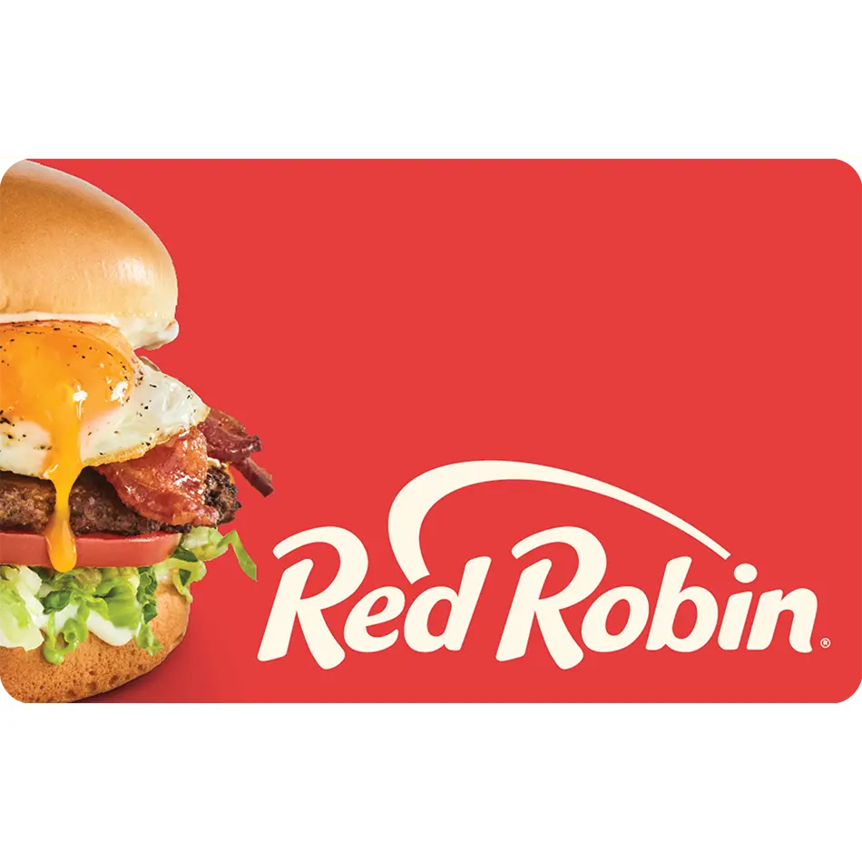 Red Robin eGift Card | Gourmet Burgers & Bottomless Fries