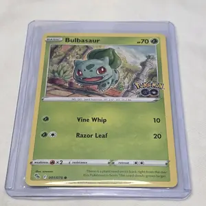 Bulbasaur GO 001/078 Raw Card