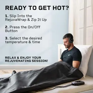 Chronic Pain Support: Targeted Heat Sauna Blanket to Soothe Stiffness & Improve Mobility