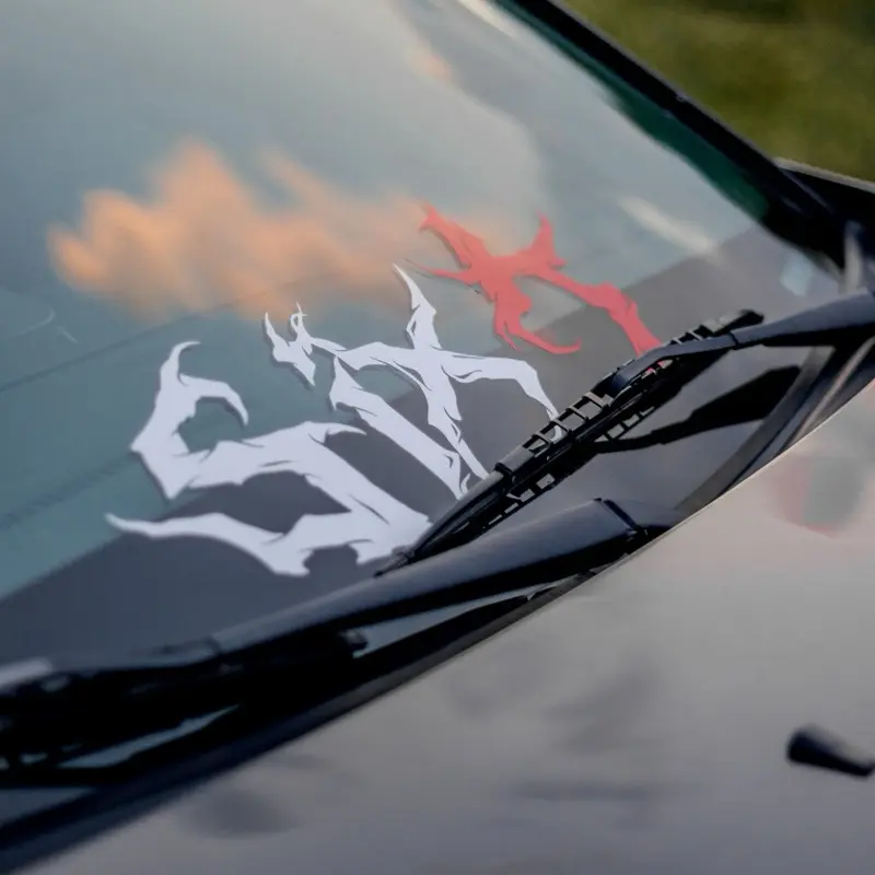 V1 SixK OG Banner-Automotive Vinyl Decal