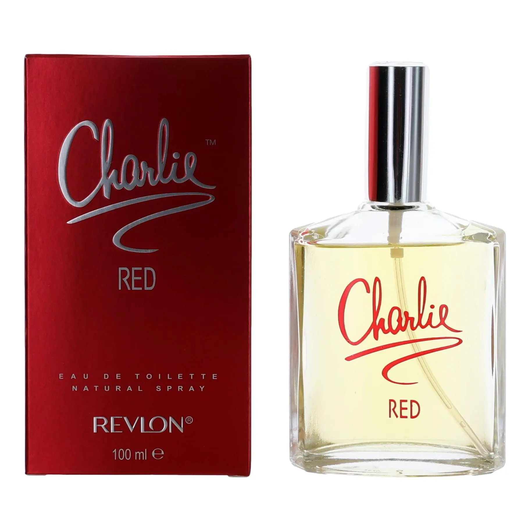 Charlie Red by Revlon for Women - 3.3 oz EDT Spray