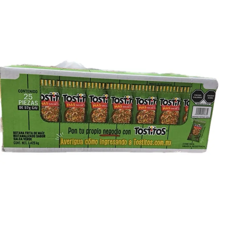 Caja de Tostito 25pz Caja de Tostito 25pz