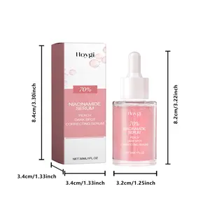 Hoygi Niacinamide Serum - Pore Minimizer & Brightening Face Essence, Hydrating Serum for Glow Skin, Dark Spot Corrector & Oil Control, 30ml