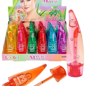 alo vera lip gloss/ Lips Oils Lipstick Aloe