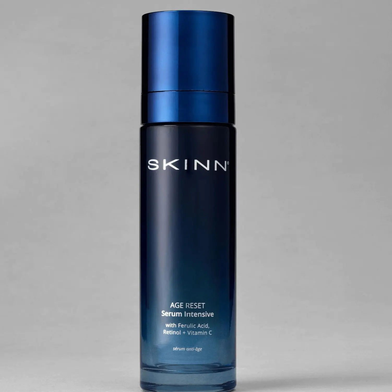 SKINN Cosmetics: Age Reset Serum Intensive with Ferulic Acid Retinol & Microencapsulated Vitamin C for Anti-Aging Daily Radiant Skincare