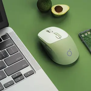 Wireless Optical Sensor Mouse, Rechargeable & Silent Wireless Bluetooth-compatible Mouse with Type-C Charging Port, Great for Office, Gaming, and Home