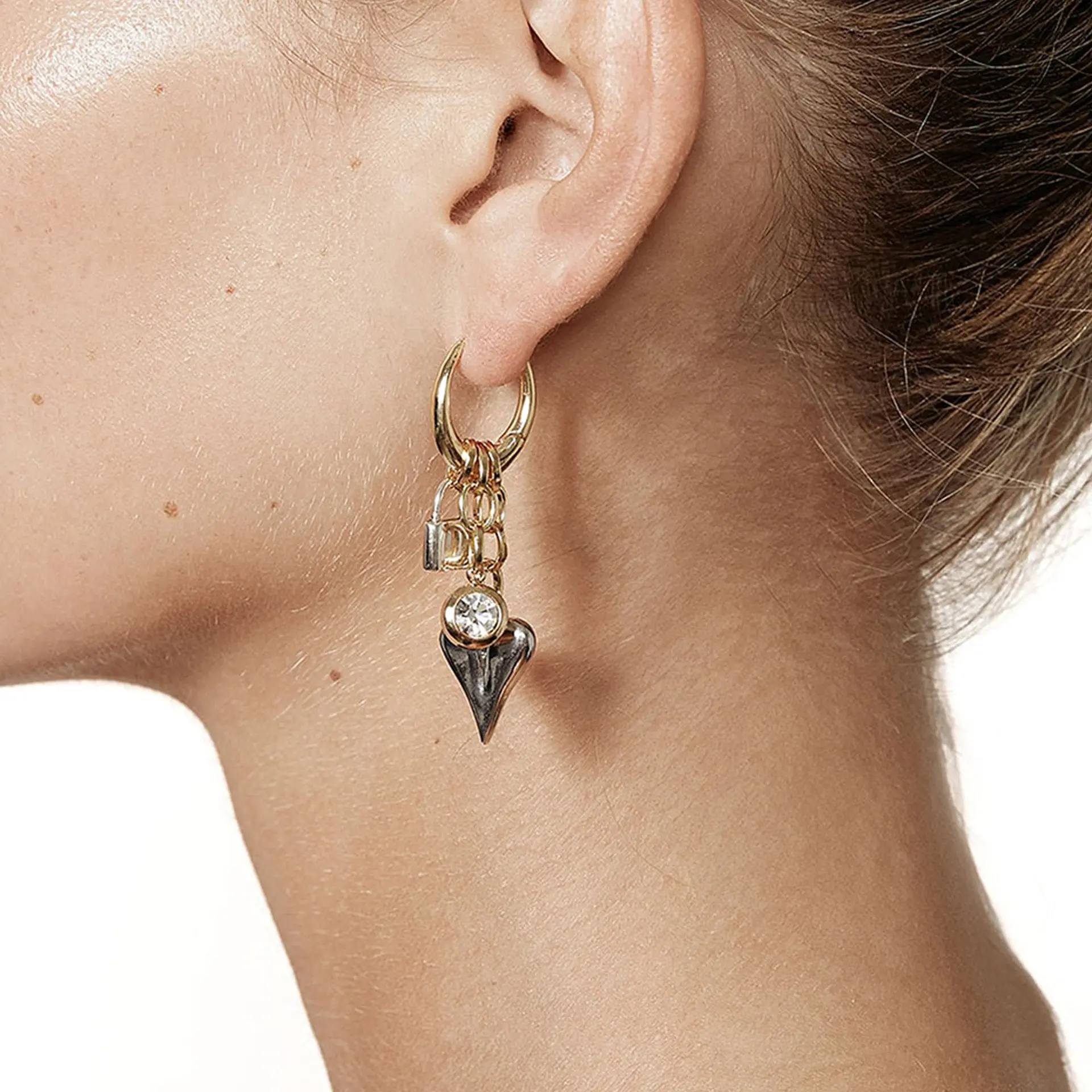 The Everyday Heart Studs | Fade-Free Stainless Steel, Hypoallergenic. A Constant, Gentle Reminder. #EverydayEarrings #HypoallergenicJewelry #MinimalistLove