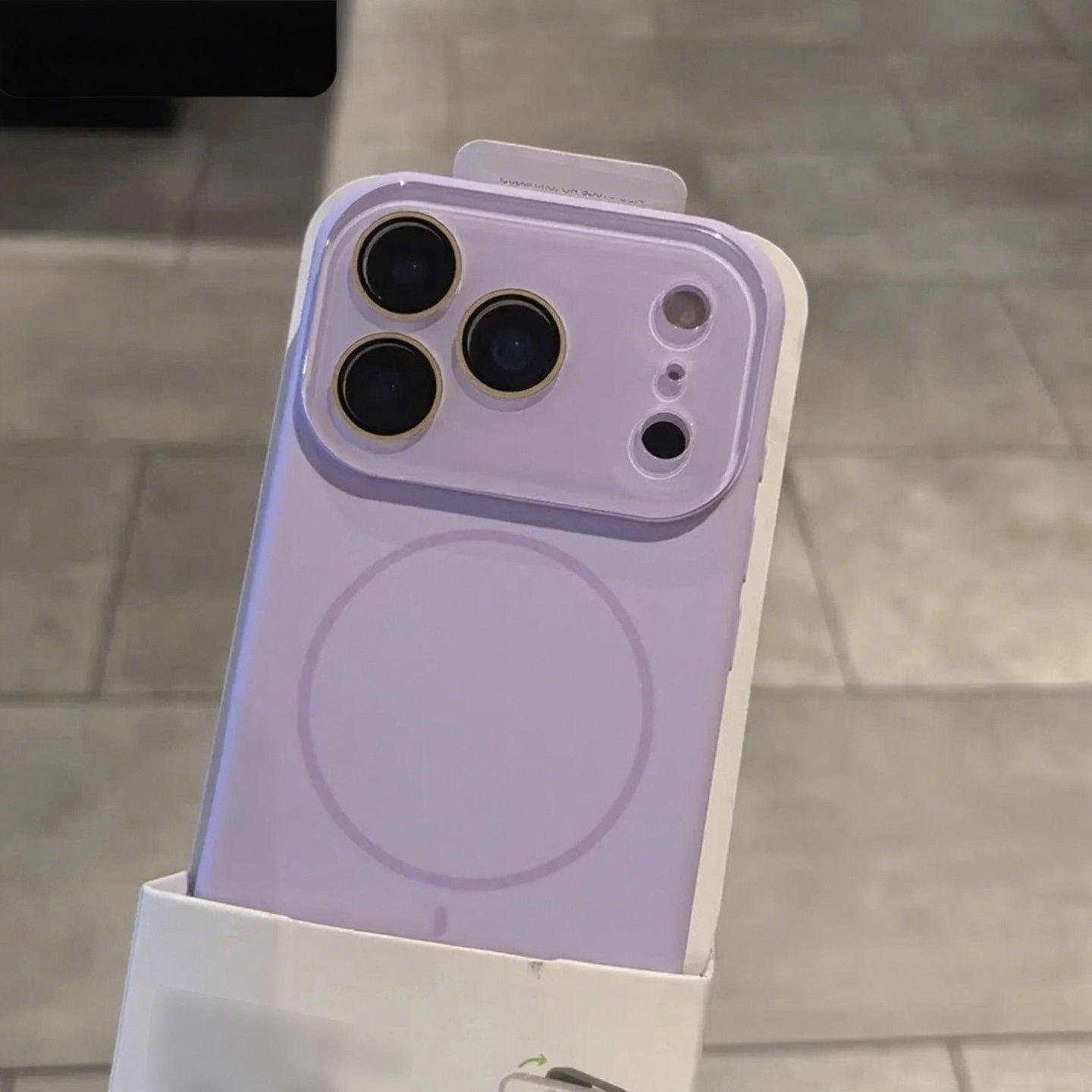 New Apple iPhone 17 Pro Max Case Liquid Silicone Full Coverage, Magnetic Charging Compatible, Soft Protective Phone Cover, Shockproof Phone Cover