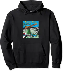 Halligan Ranch Llama Adventures Pullover Hoodie - Nallelycor Shop 59B08H5QLW3Q
