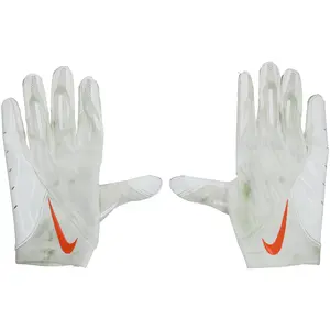 Ronnie Hickman Cleveland Browns Game-Used White Nike Gloves vs. Buffalo Bills on December 21, 2025 - Fanatics Authentic Certified