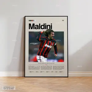 Paolo Maldini - AC Milan poster