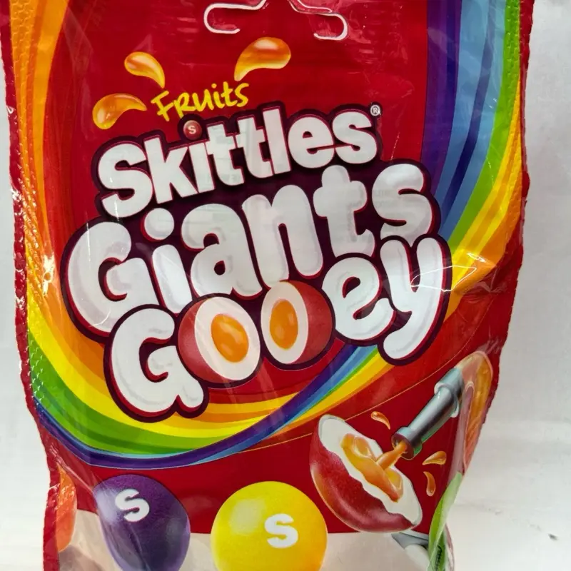 Skittles Giants Gooey 125g Imported Candy UK Skittles Giants Gooey 125g Imported Candy UK