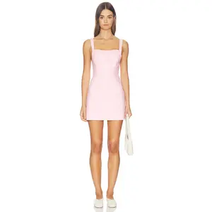 Lovers and Friends Victoria Mini Dress in Baby Pink