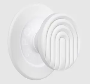 PopSockets PopOut Coconut Creme Curves MagSafe PopGrip, Phone Holder for Mobile, Smartphone, Cellphone Devices, Essential Phones & Electronics Accessories, Magnetic, Curved Grip