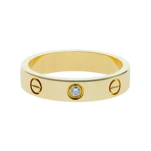 Pre-owned Cartier Love Ring Size 52