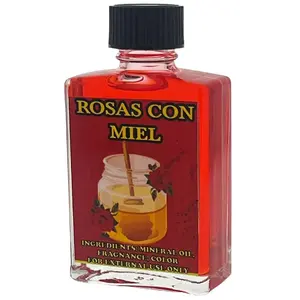 Organic ACEITE ROSAS CON MIEL Oil - 1 fl oz