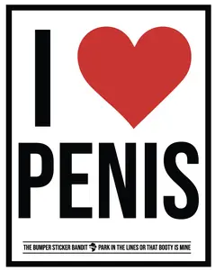 I love penis Eggshell (15 pack)