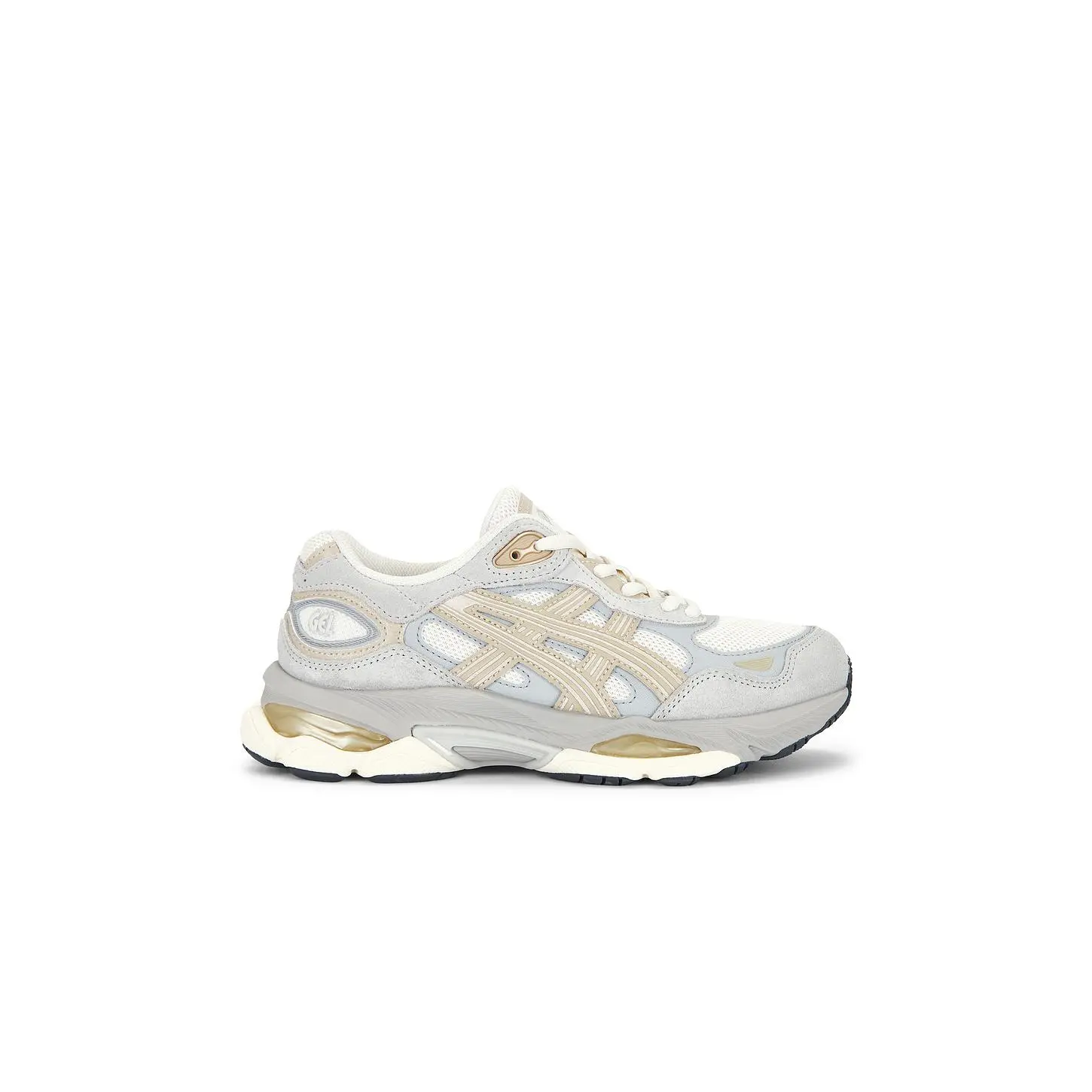 Asics Gel-NYC 2.0 Sneaker in Cream/Concrete