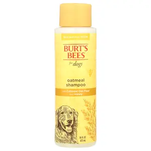 Burt's Bees Oatmeal Shampoo with Colloidal Oat Flour and Honey, For Dogs, 16 fl oz (473 ml)