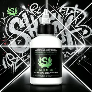 Tattoo Stencil Transfer Gel Solution 4oz Professional Tattoo Stencil Gel Fresh Tattoo Stuff Stencil Transfer Cream Gel for Transfer Stickers Paper Machine Soap Tattoo Supplies - Clear & Long-Lasting