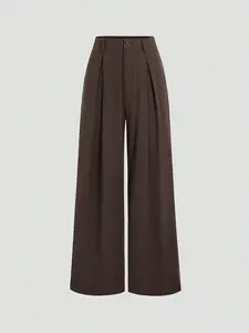 Women's Long Suit Pants for Commuting, Daily Wear Office, Professional Style, Comfortable & Stylish, Perfect for Work, All Season Trousers