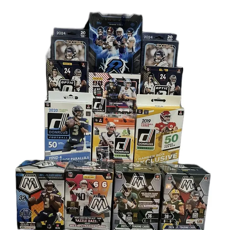 13 Box Pick Your Team Football Cards Break 05/18/2025 8:30 AM EST