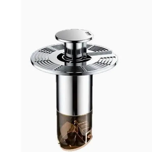 1-in-1 Floor Drain Insert with Cover - Water-Float Auto-Seal Drain Core, Anti-Odor Anti-Insect Backflow Preventer for Bathroom Shower Sewer