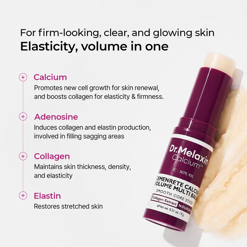 [Dr.Melaxin Official] Cemenrete Calcium Multi Balm Eye Care Routine Korean Skin Care Anti-aging Cosmetics Eye Care Eye Stick 9g 3