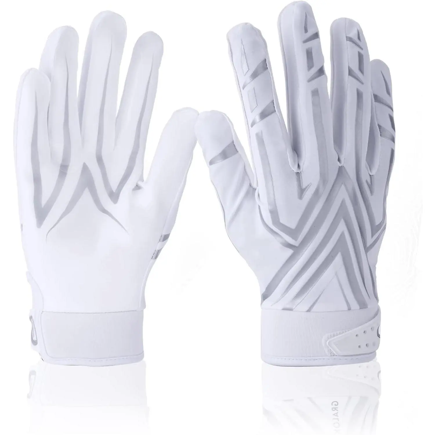 Football Gloves Men Women Boys, Youth Football Gloves, Ultra Sticky   Tacky Grip Gloves Youth Adult, Enhanced Performance Receiver Glove