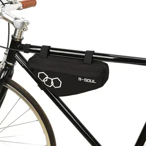 Bicycle Front Frame Bag, 1 Count Bicycle Hard Shell Triangle Bag, Bike Front Frame Tool Bag, Cycling Equipment Accessories