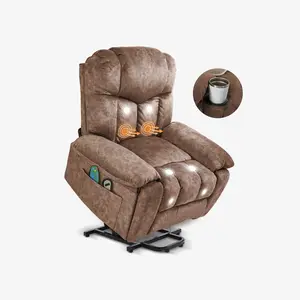 Power Lift Recliner Chair for Elderly - Upgraded Lift Chair with Adjustable Height and Comfy Seating