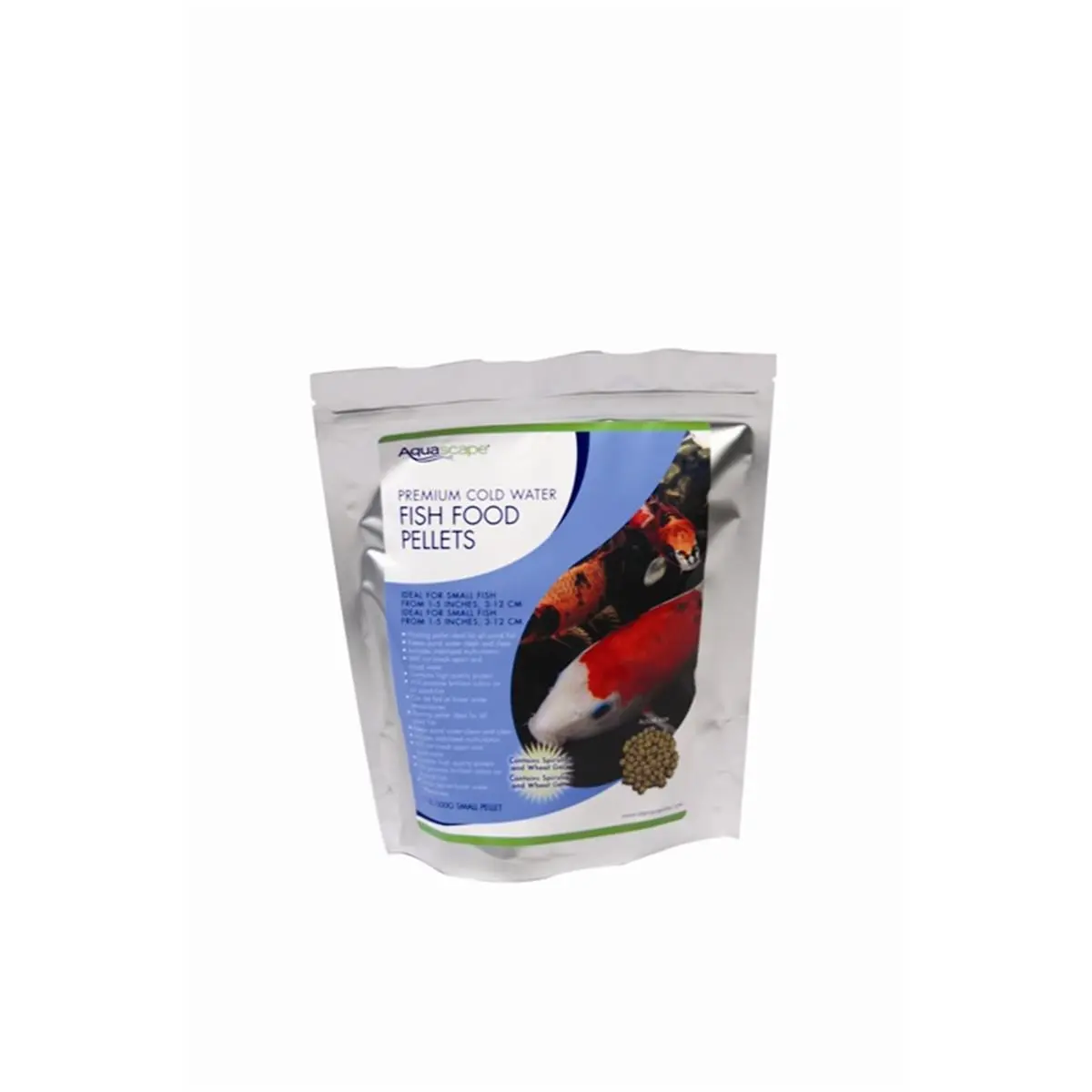 212 MAIN Premium Cold Water Fish Food Pellets - 500g, High Protein, Digestive Aid, Floating, Cold Water-Suitable Garden Aquascape Supply