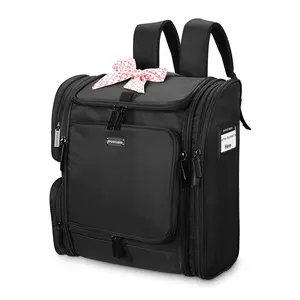 Byootique Makeup Backpack Barber Bag Travel Cosmetic Organizer