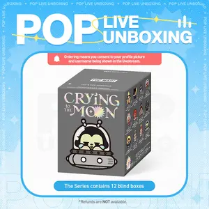 [LIVE UNBOXING] CRYBABY CRYING TO THE MOON-SITTING SERIES FIGURES