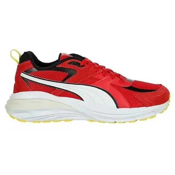 Men's Puma Ferrari Hypnotic LS R Corsa-P White-Speed Yellow (308310 04)